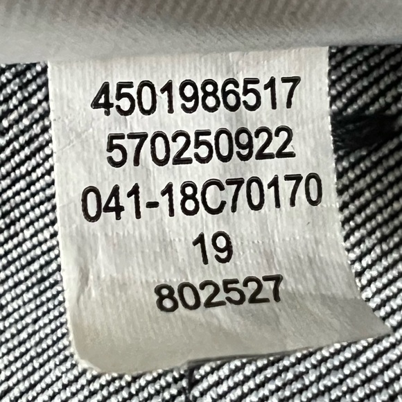 Chico's Chambray Denim Look Cropped Ankle Slacks Pants - Size 0.5 (Small/6) - Picture 8 of 10